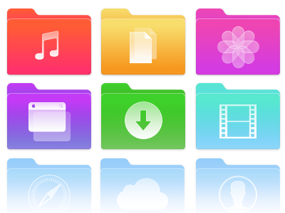 Yosemite Folder Icon at Vectorified.com | Collection of Yosemite Folder ...