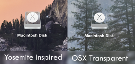 432x205 Osx Flash Based Memory Drive Icons
