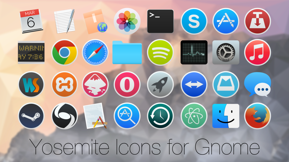 1191x670 Yosemite Icons For Linux Oslog