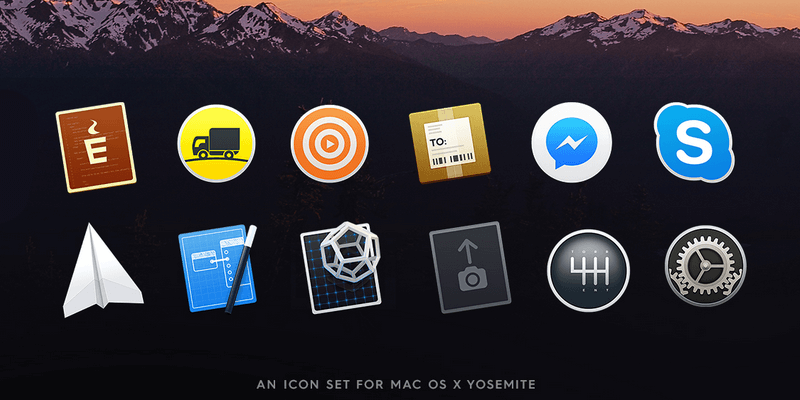 800x400 Muir Yosemite Icons Pack Bypeople