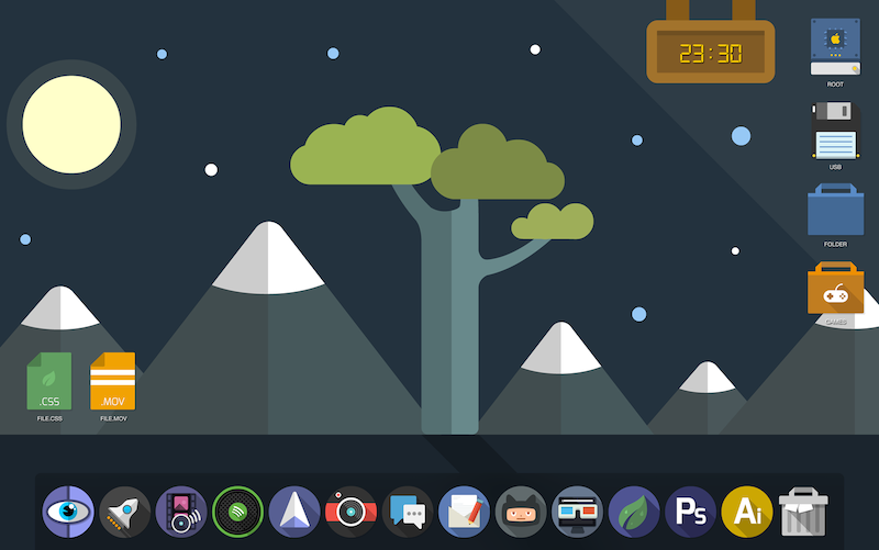 800x501 Third Party Mac Icons Reimagined In Os X Yosemite Style