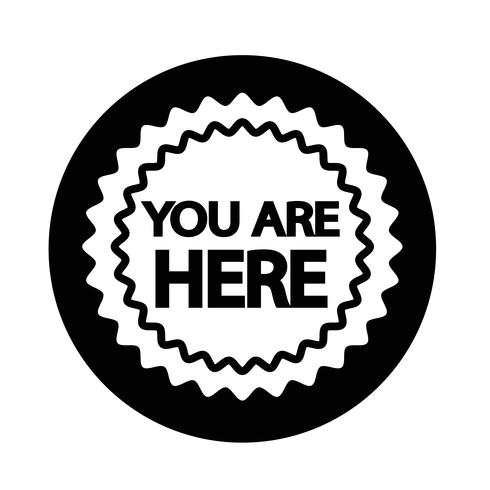 490x490 You Are Here Icon