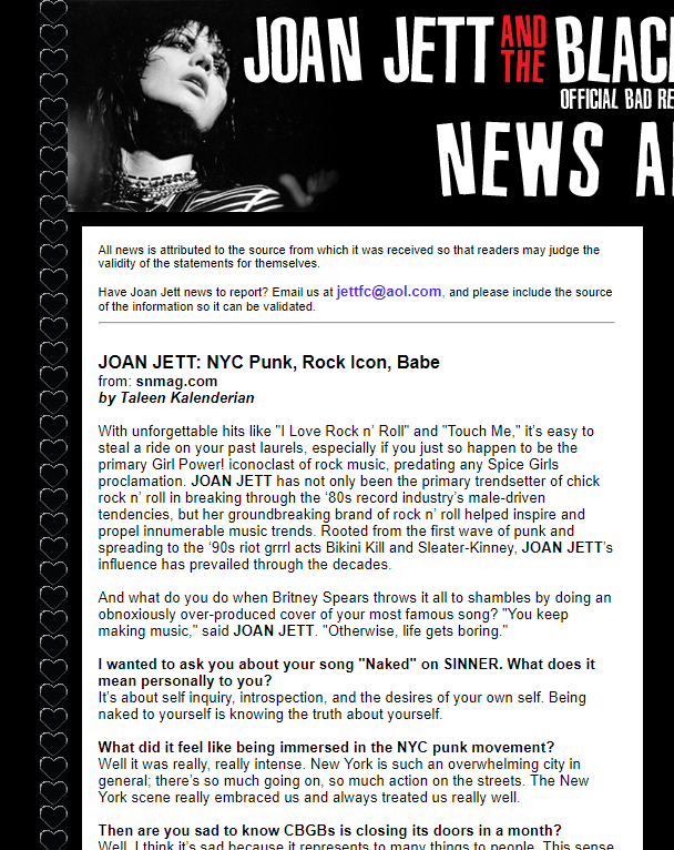 608x766 Joan Jett Nyc Punk, Rock Icon, Babe Taleen Kali