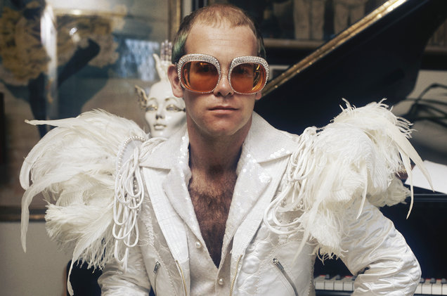 636x421 Elton John Photos The Rock Style Icon Through The Years Billboard