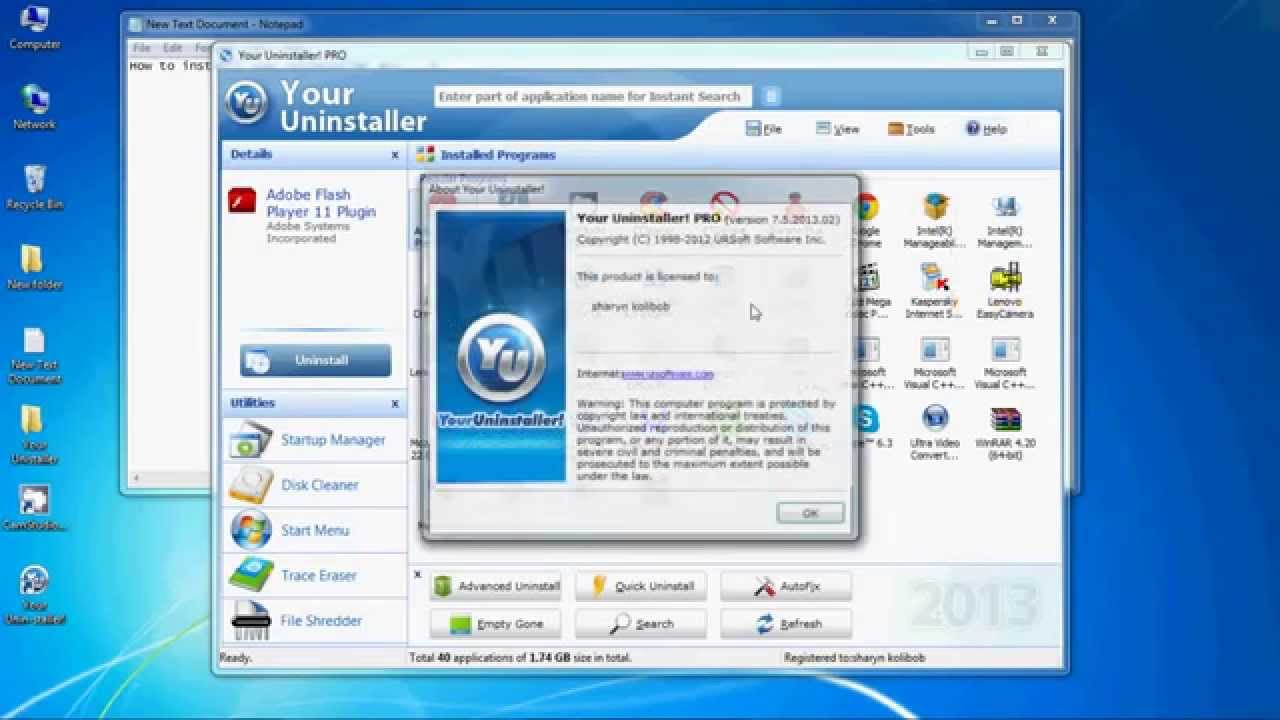 1280x720 Your Uninstaller Pro Full Crack Your Uninstall Pro Newest