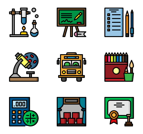 600x564 Youth Icon Packs