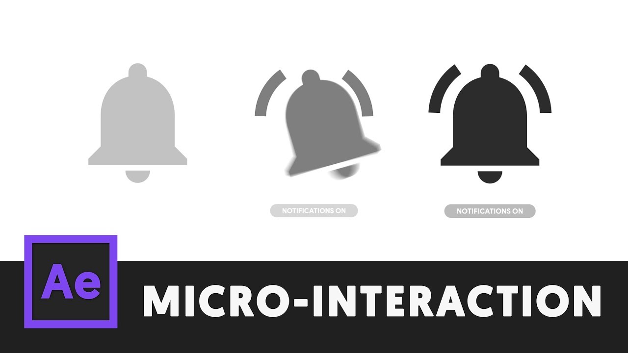 1280x720 Notification Bell Icon Animation