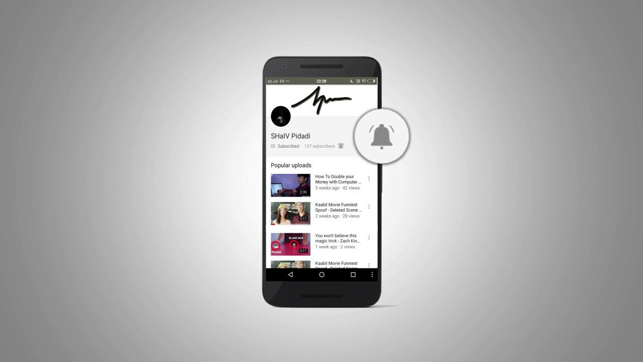 1280x720 Press The Bell Icon Into For Youtube Videos