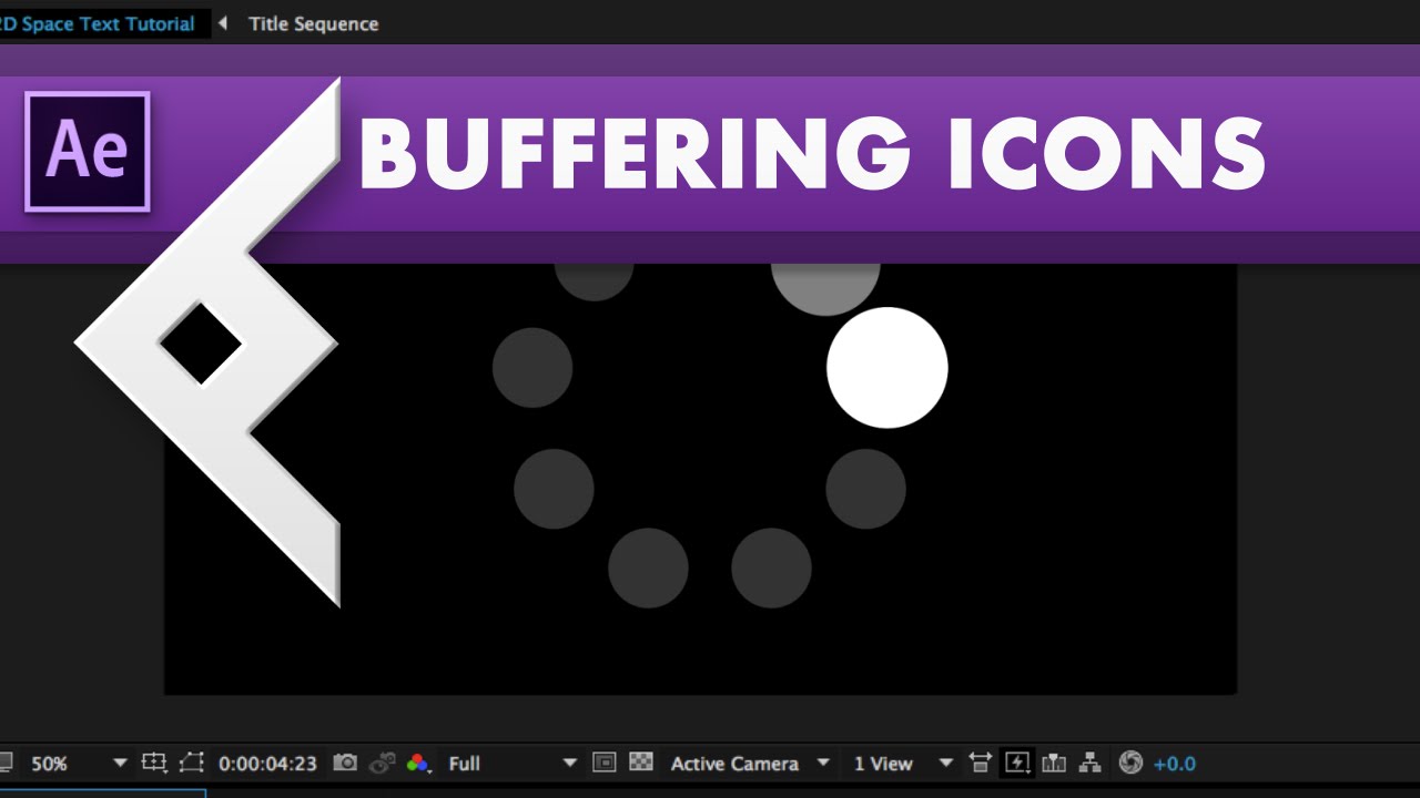 1280x720 Create Buffering Icons In After Effects