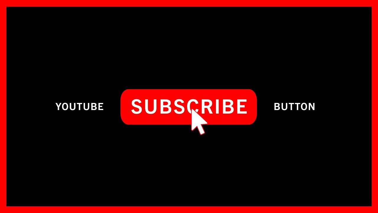 1280x720 Free Animated Youtube Subscribe Button Overlay