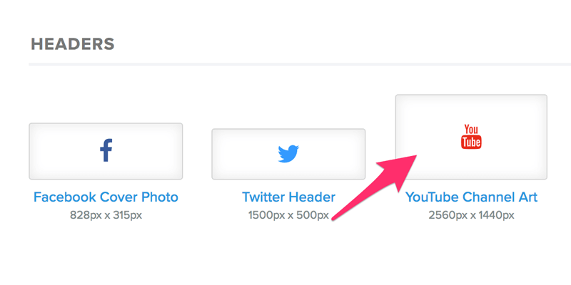 800x400 Online Youtube Channel Art Maker