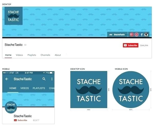 600x500 Profile Picture Template Background Photo Youtube Channel