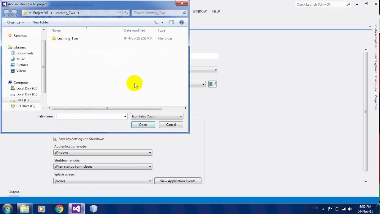 1280x720 How To Change Default Icon My Application In Vb Net