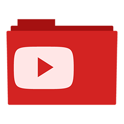 256x256 Youtube Folder Icon, Youtube, Youtube Icon Creativefolders
