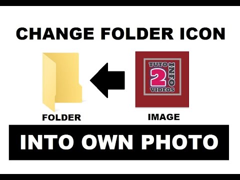 480x360 How To Change Folder Icon Into Your Own Photo Folder Set Image