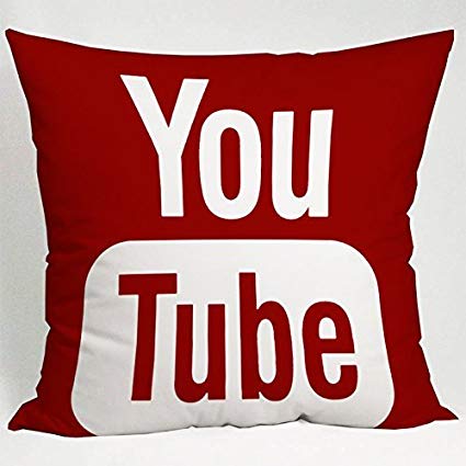 425x425 Youtube Icon Social Media Pillow Case