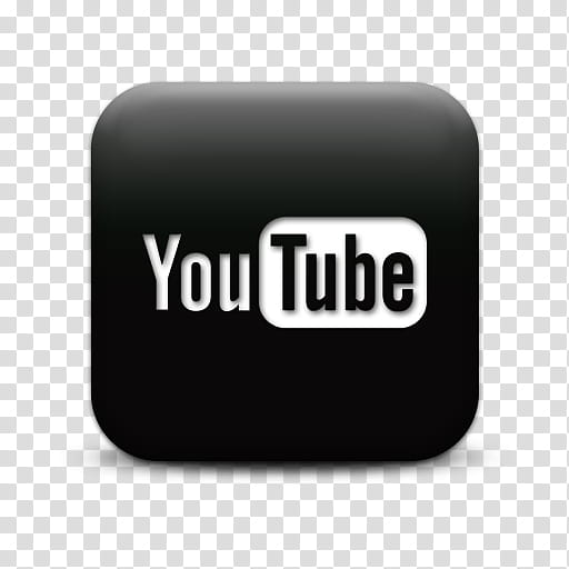 512x512 Youtube Icons Promo Pack, Black Square You Tube Webtreats