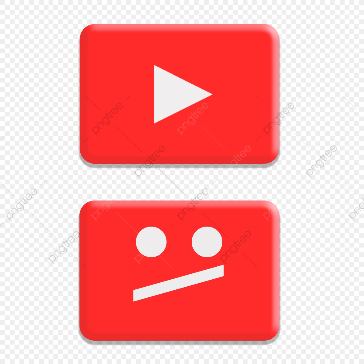 1200x1200 Youtube Color Icon, Youtube, Social, Media Png Transparent Clipart