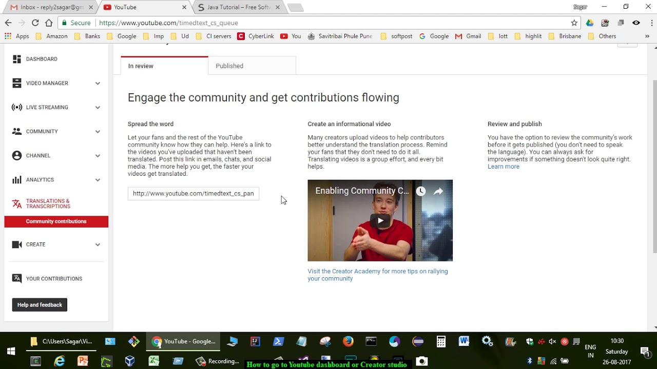 Youtube Channel Creator Studio And Dashboard Features Comments 1280x720 Youtube Channel Creator Studio And Dashboard Features Comments