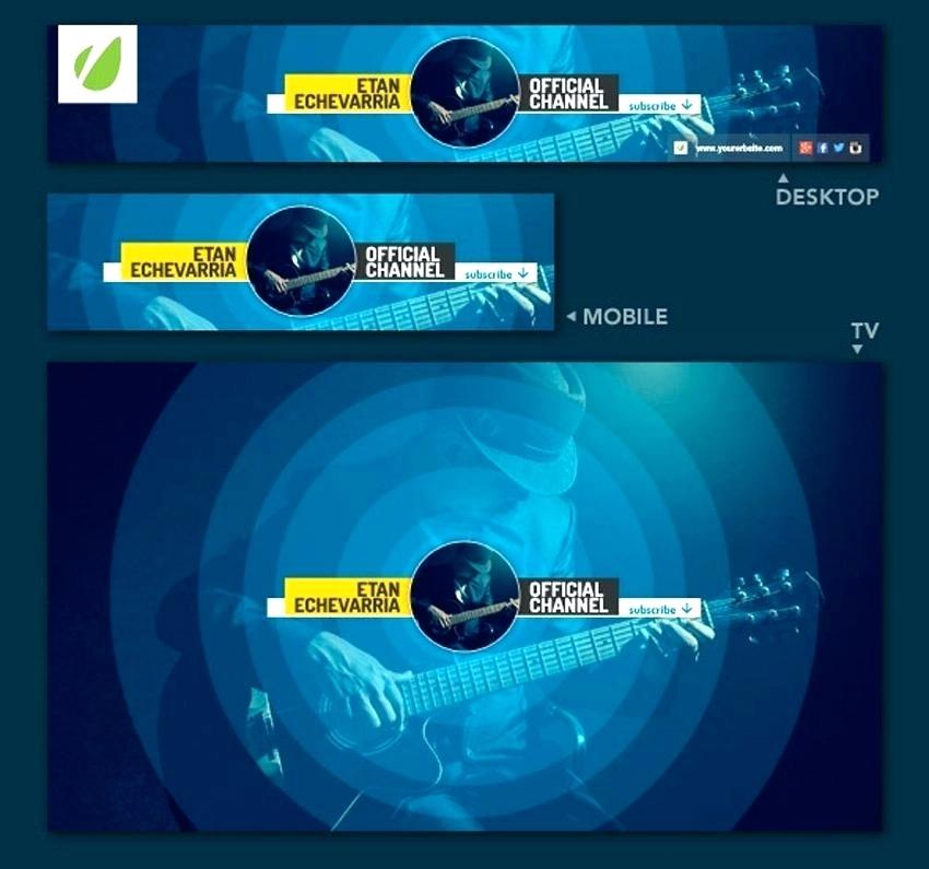 850x795 Channel Art Template Image Youtube Icon Fitness Cover Size