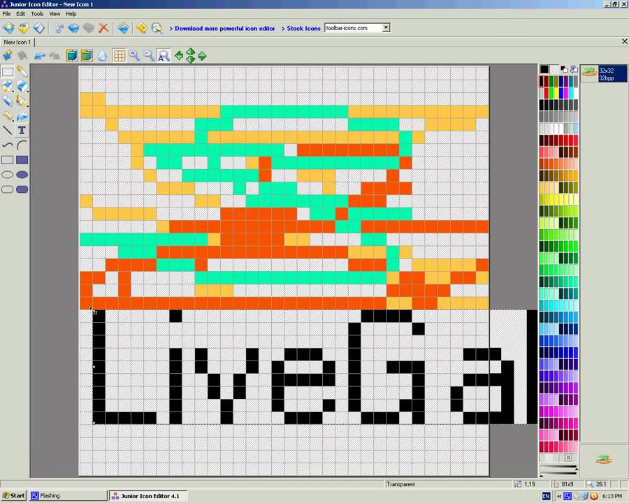 900x720 Junior Icon Editor