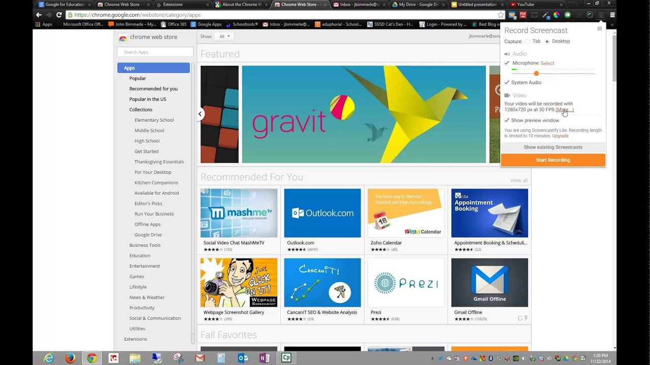 1280x720 Making A Video With Screencastify And Youtube Editor