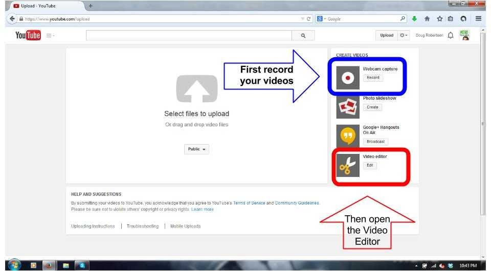960x530 Youtube Editor Walkthrough