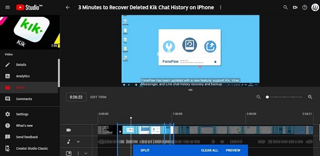 650x317 Youtube Video Editor Trim A Youtube Video