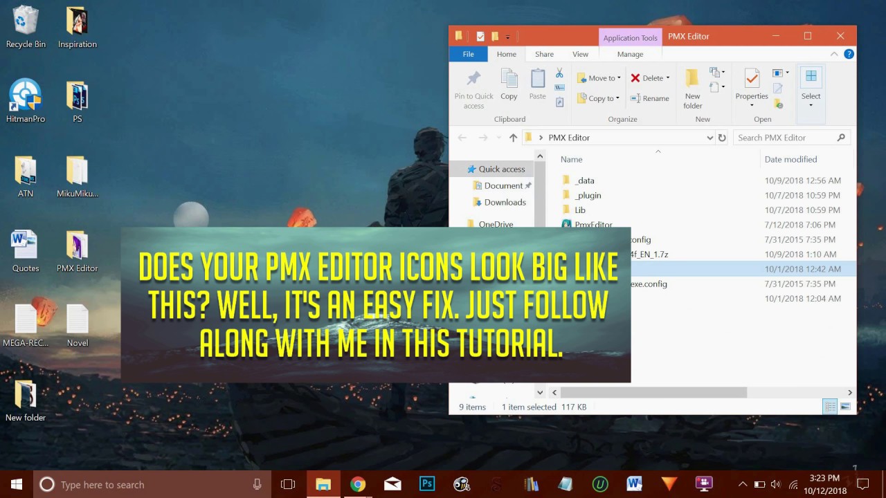 1280x720 Fix Big Pmx Editor Icons