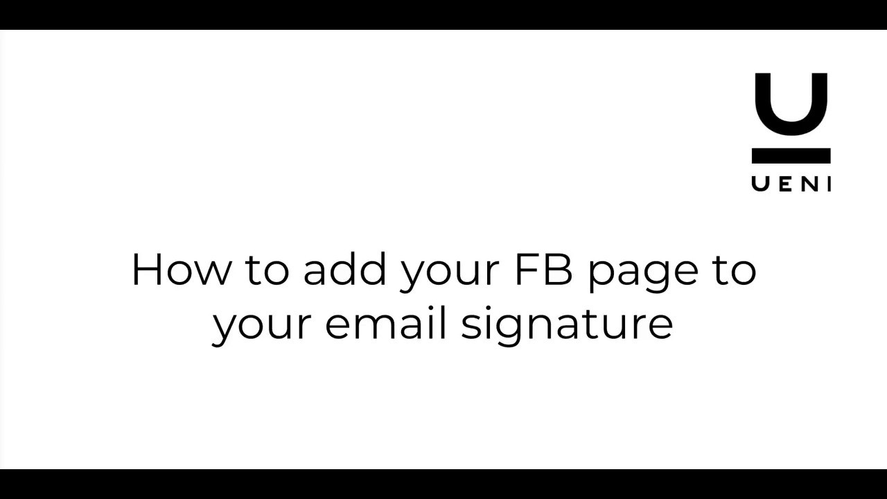 1280x720 How To Add Your Facebook