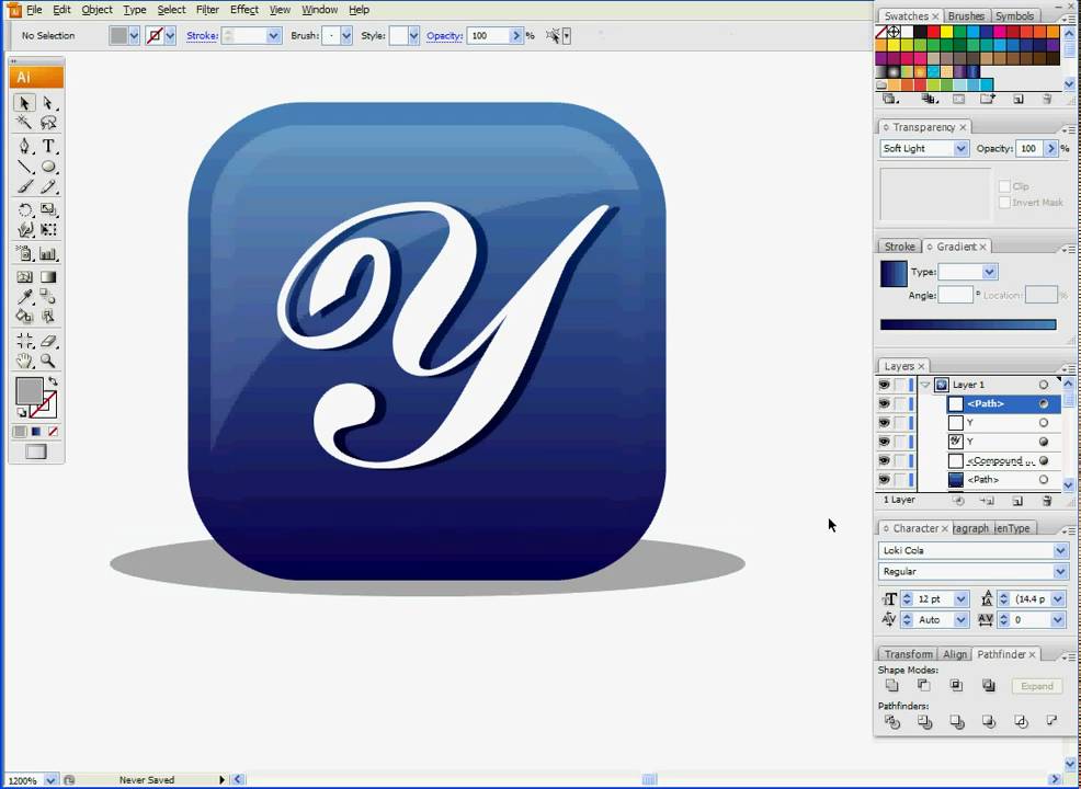 986x720 Vector Web Icons Using Illustrator