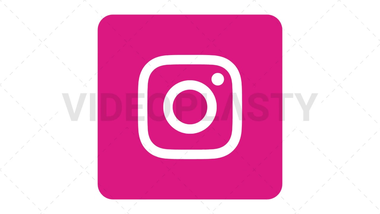 1280x720 Instagram Icon Animation