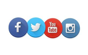 360x226 Social Media Facebook Twitter Instagram Youtube Logo Png Images