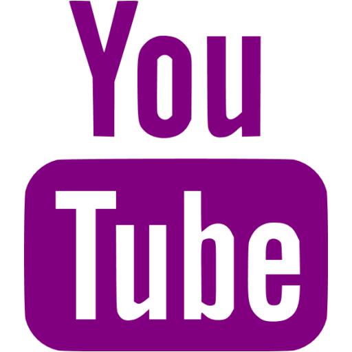 512x512 Purple Youtube Icon