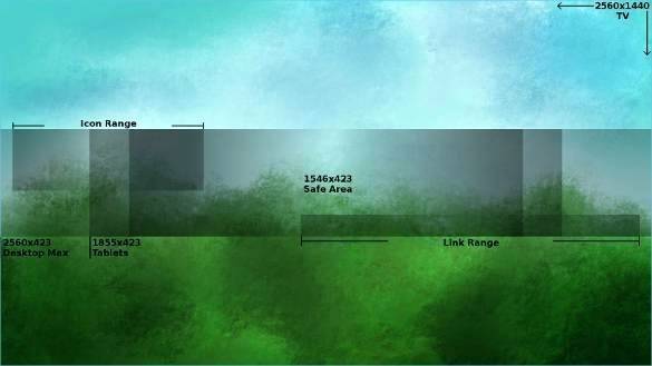 585x329 Channel Art Template Image Size X Youtube Banner Monster