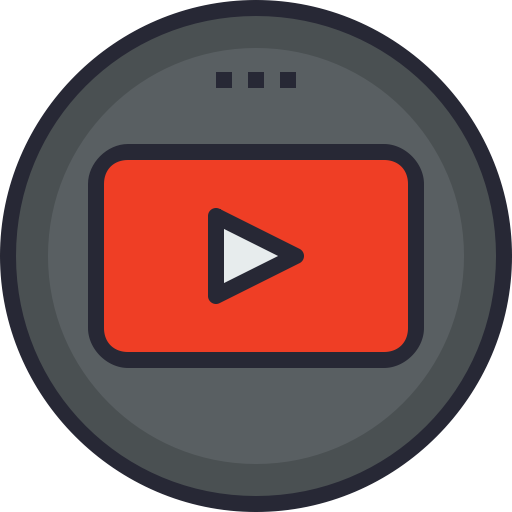 512x512 Media, Network, Social Icon, Logo, Social, Youtube Icon