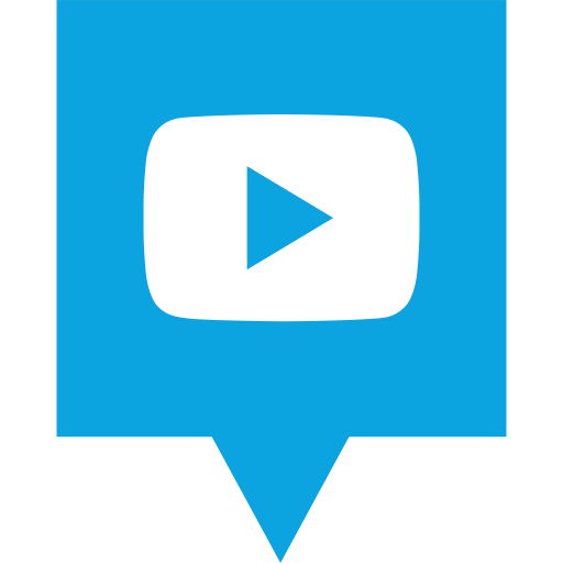 512x512 Media, Play, Logo, Social, Youtube Icon