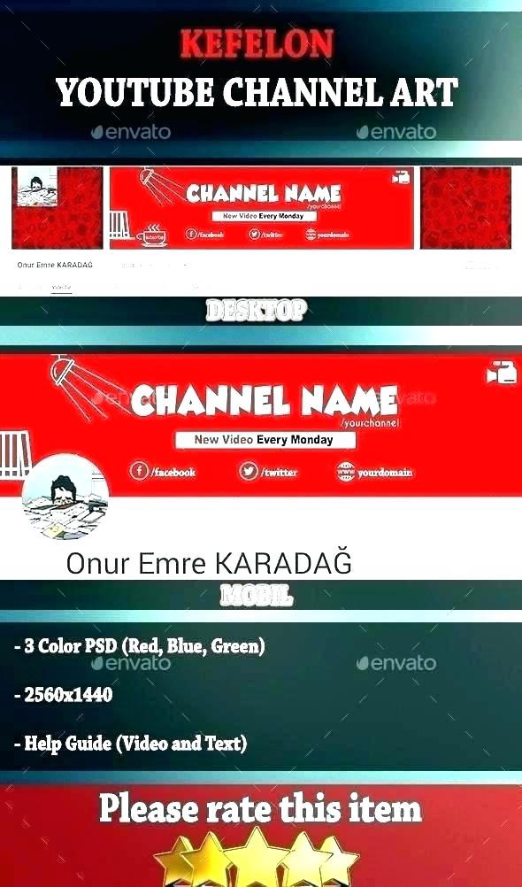 590x1002 One Channel Layout Template Youtube Icon Download Cover Art Free