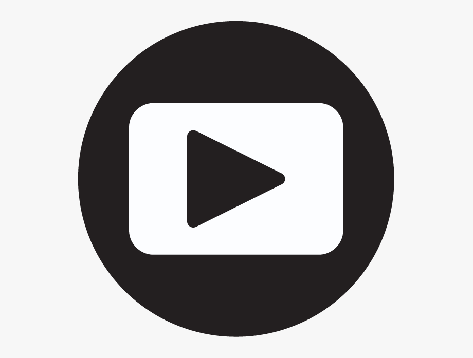 920x697 Youtube Small Icon Png Black