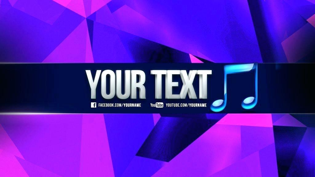 1024x576 Banner Logo Template Youtube Maker Design Your Own Make For Custom