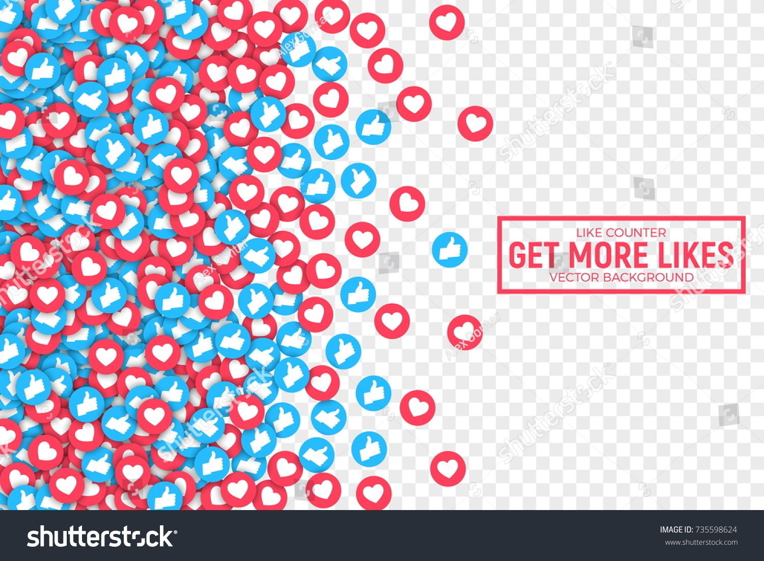 1500x1101 Vector Social Network Facebook Youtube Like Icons Abstract