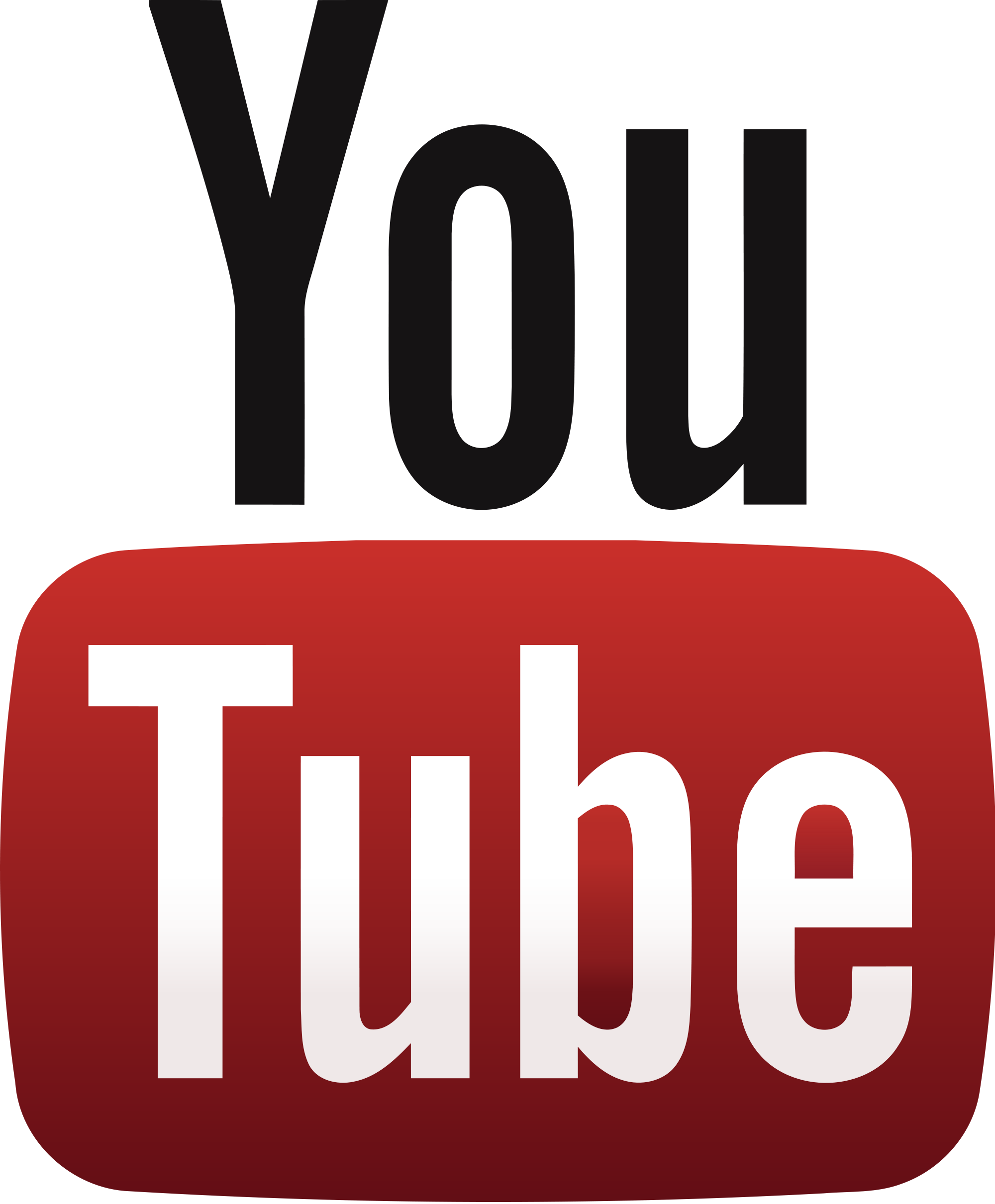 2000x2421 Youtube Logo Download Icon