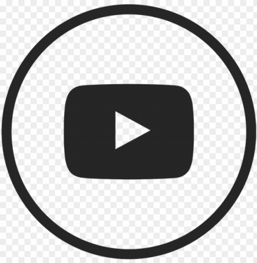 840x859 Youtube Icon, Youtube, Black, White And Vector