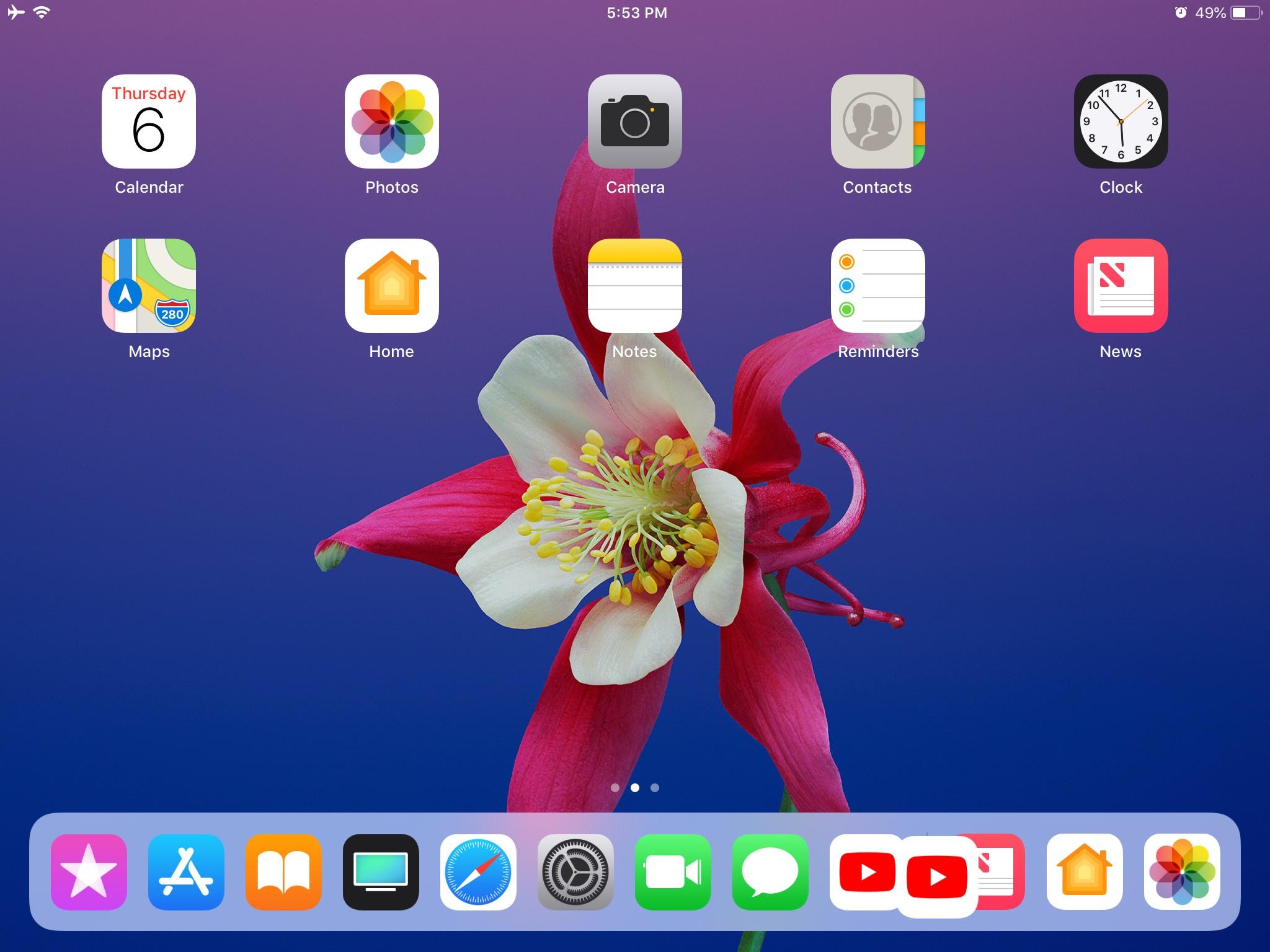 2048x1536 Bug Youtube App Overlapping Another Youtube Icon In Dock Ios