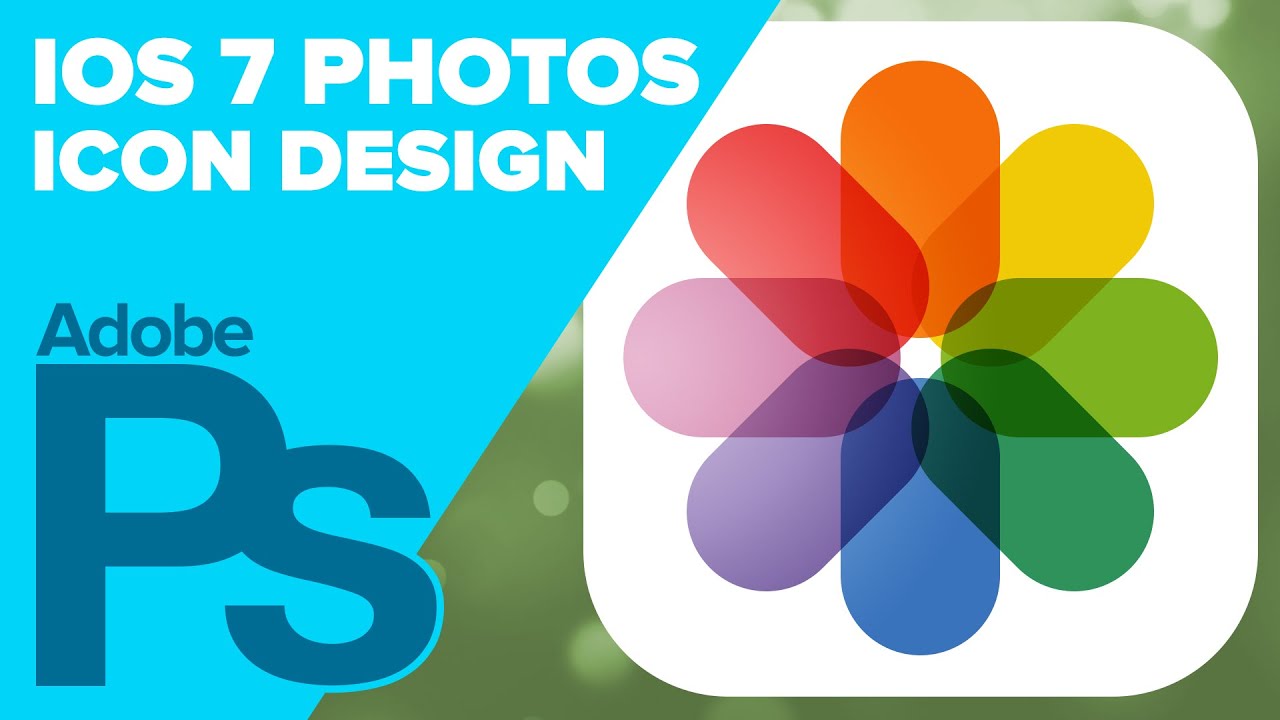 1280x720 How To Create The Ios Photos Icon In Photoshop