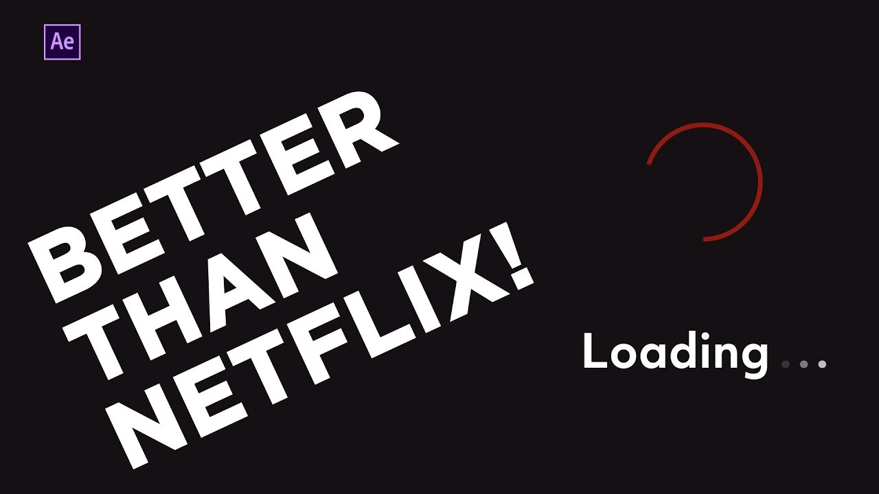 1280x720 Create A Loading Icon Better Than Netflix With After Effects