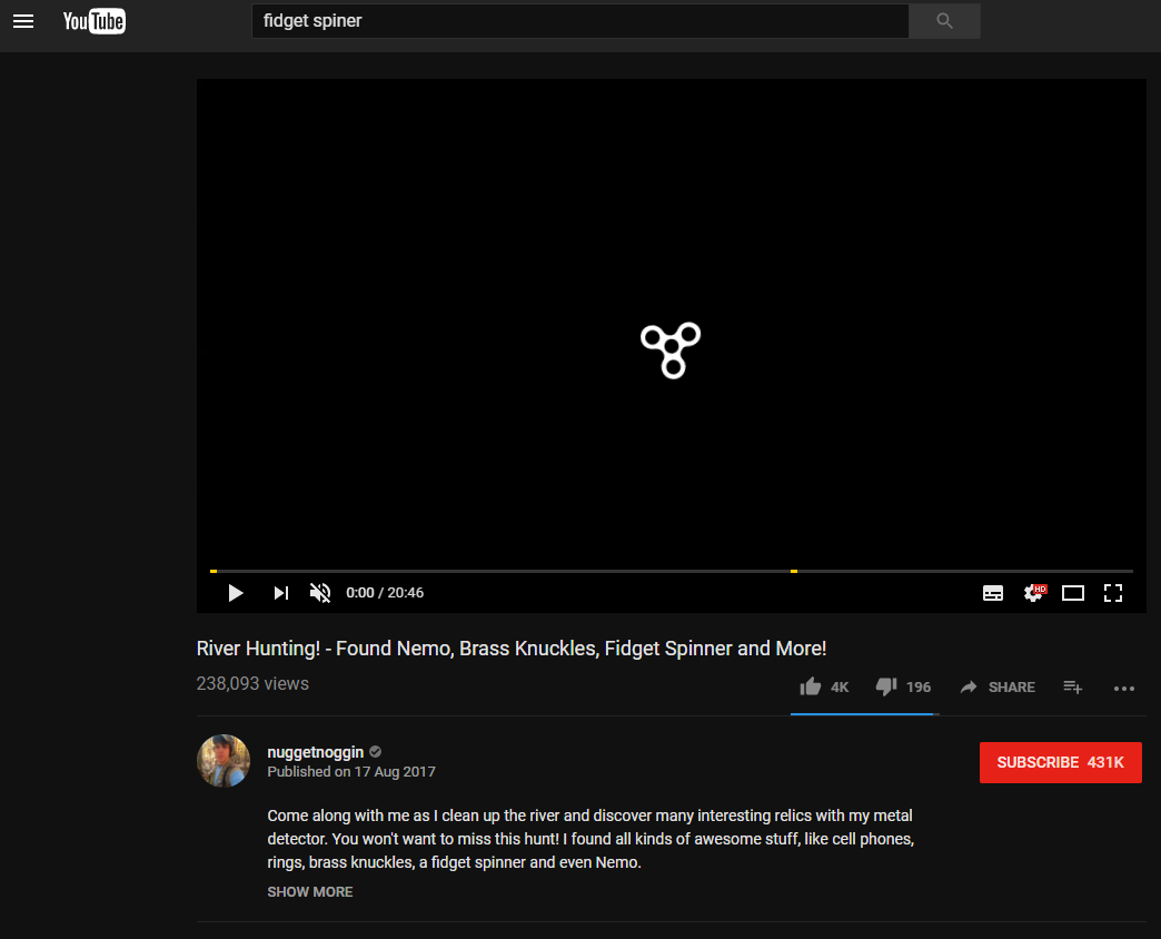 1044x844 What Happens When You Load A Fidget Spinner Related Video