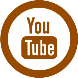256x256 Brown Youtube Logo