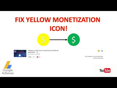 480x360 How To Fix Yellow Youtube Monetization Dollar Sign Appeal