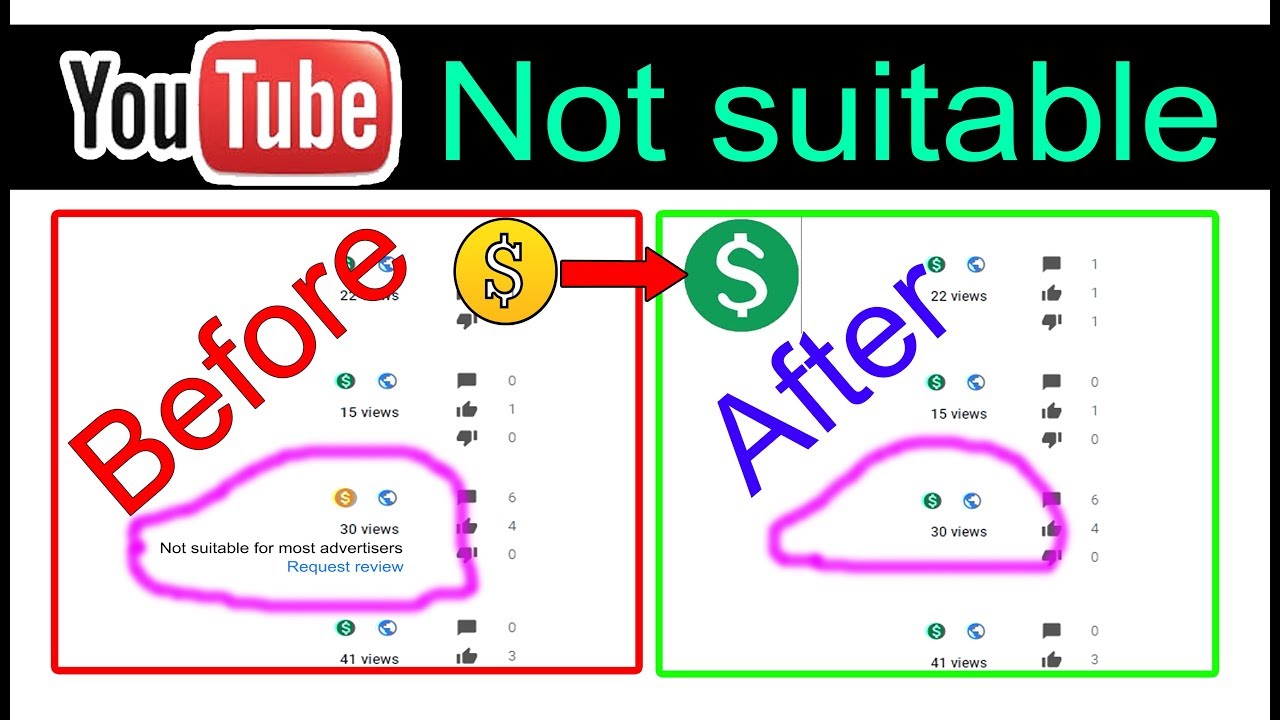 1280x720 Not Suitable For All Advertisers How To Fix Yellow Monetization